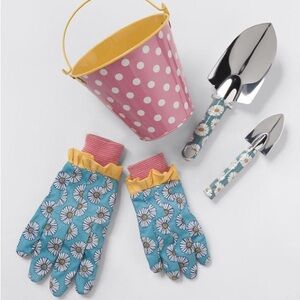 Matilda Jane Pink and Yellow Polka Dot Garden Set